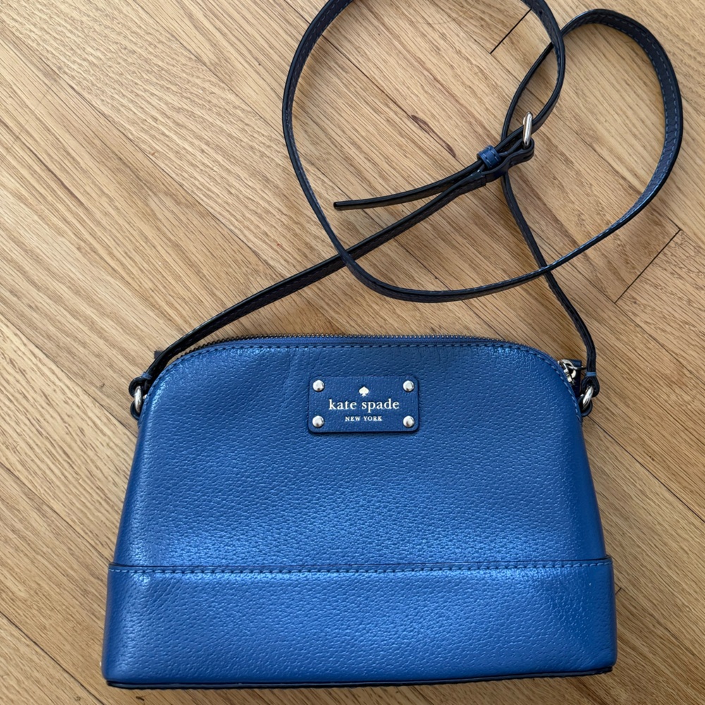 Kate Spade Blue Crossbody Bag